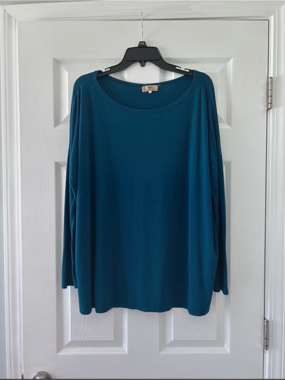 Teal Long Sleeve Women's Top - Unknown Brand